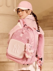 Balo MLB Korea Newlux Mono Backpack Set New York Yankees Pink