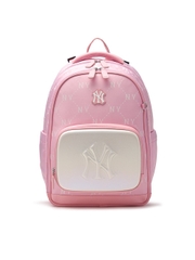 Balo MLB Korea Newlux Mono Backpack Set New York Yankees Pink