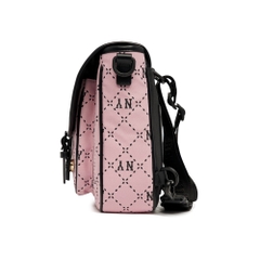 Túi MLB Korea Diamond Monogram Academy New York Yankees Pink