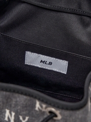 Balo MLB Classic Mono Vintage Denim Backpack New York Yankees Grey