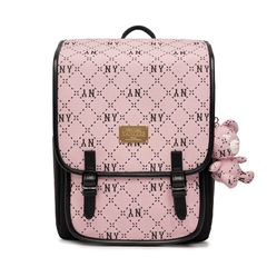 Balo MLB [KIDS] Diamond Monogram Backpack New York Yankees Pink