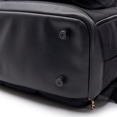 Balo MLB Korea Diamond Monogram Tone-Tone Jacquard New York Yankees Black