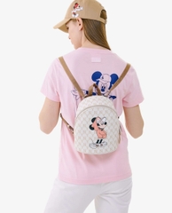 Balo MLB Korea Disney Mickey Monogram New York Yankess Beige