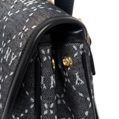 Balo MLB Korea [KIDS] Diamond Monogram New York Yankees Black