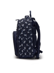 Balo MLB [KIDS] Lux Monogram School Bag Boston Red Sox Navy