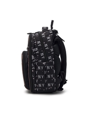 Balo MLB [KIDS] Lux Monogram School Bag New York Yankees Black