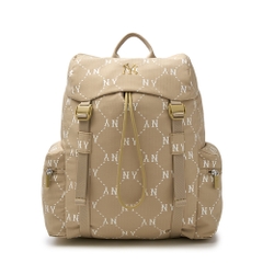 Balo MLB Dia Mono Sportive Backpack New York Yankees Beige