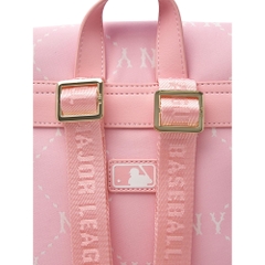 Balo MLB Dia Monogram Mini Backpack New York Yankees Pink