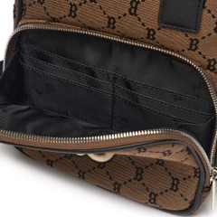 Balo MLB Mini Diamond Monogram Boston Red Sox D.Beige