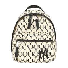 Balo MLB Mini Monogram New York Yankees Ivory
