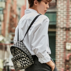 Balo MLB Mini Monogram New York Yankees Black