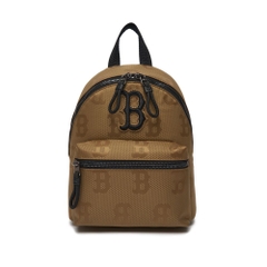 Balo MLB Mini Monogram Nylon Jacquard Boston Red Sox D.Beige