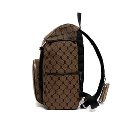 Balo MLB Korea Monogram Diamond Jacquard Boston Red Sox D.Beige