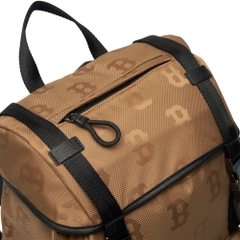 Balo MLB Monogram Nylon Jacquard Boston Red Sox D.Beige
