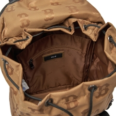 Balo MLB Monogram Nylon Jacquard Boston Red Sox D.Beige