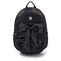 Balo MLB Girls' Lightweight Ribbon Backpack New York Yankees Black