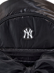 Balo MLB Girls' Lightweight Ribbon Backpack New York Yankees Black