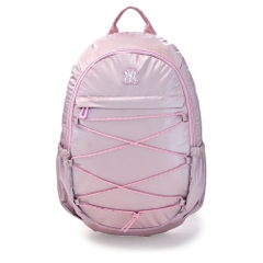 Balo MLB Girls' Lightweight Ribbon Backpack New York Yankees Pink