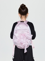 Balo MLB Girls' Lightweight Ribbon Backpack New York Yankees Pink