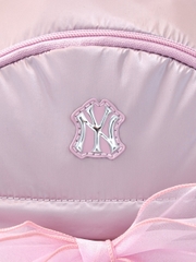 Balo MLB Girls' Lightweight Ribbon Backpack New York Yankees Pink