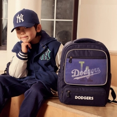 Balo MLB [KIDS] Backpack Children's School Bag Set LA Dodgers Navy