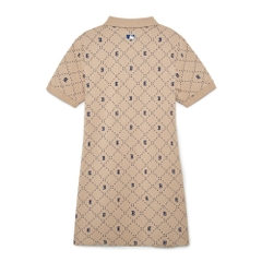 Đầm MLB Diamond Monogram Jacquard Collar Boston Red Sox L.Sand