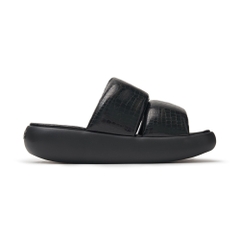 Dép MLB Korea Base Slide Lux New York Yankees Black