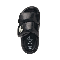 Dép MLB Korea Base Slide Lux New York Yankees Black