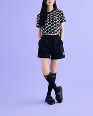 Dép MLB Chunky Bouncer Two Strap New York Yankees Black