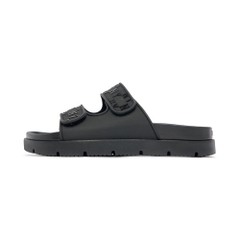 Dép MLB Chunky Bouncer Two Strap New York Yankees Black