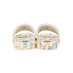 Dép MLB New Mound Monogram New York Yankees White