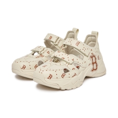 Sandals MLB BigBall Chunky Mask Diamond Monogram Boston Red Sox Cream