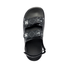 Sandals MLB Chunky Diamond Monogram New York Yankees Black