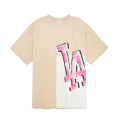 Áo thun MLB Pop Art Graphic Mega Overfit Short Sleeve LA Dodgers L.Sand