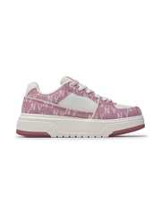 Giày MLB Chunky Liner Denim Mono SL New York Yankees Pink