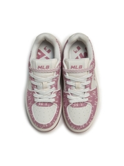 Giày MLB Chunky Liner Denim Mono SL New York Yankees Pink