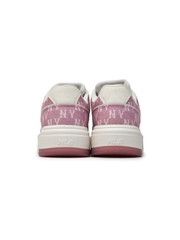 Giày MLB Chunky Liner Denim Mono SL New York Yankees Pink