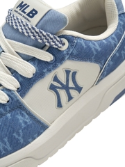 Giày MLB Chunky Liner Denim Mono SL New York Yankees Blue