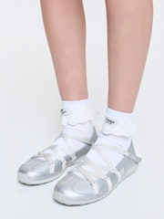 Giày MLB Flair Mary Jane New York Yankees Silver