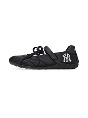 Giày MLB Slick Mary Jane Satin New York Yankees Black