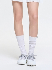 Giày MLB Slick Mary Jane New York Yankees White