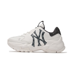 Giày MLB Korea BigBall Chunky Denim Momo New York Yankees Black