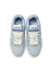 Giày MLB Korea Chunky Liner Denim Classic Mono New York Yankees Skyblue