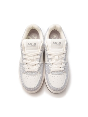 Giày MLB Korea Chunky Liner Denim Mono SL New York Yankees Grey