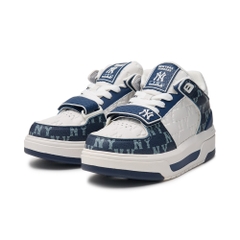 Giày MLB Cổ Cao Chunky Liner Mid Classic Monogram New York Yankees Navy
