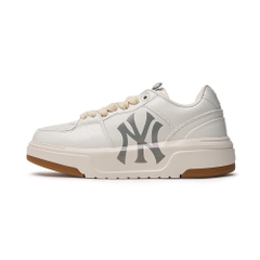 Giày MLB Korea Chunky Liner Lux New York Yankees White