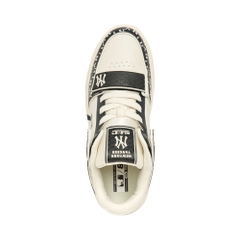 Giày MLB Cổ Cao Korea Chunky Liner Mid Classic Monogram New York Yankees Black