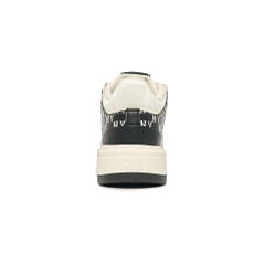 Giày MLB Cổ Cao Korea Chunky Liner Mid Classic Monogram New York Yankees Black