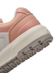 Giày MLB Korea Chunky Liner Wide Saffiano New York Yankees Pink