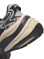 Giày MLB Korea Curve Runner New York Yankees Silver [Karina PICK]